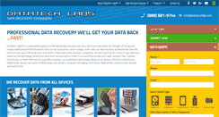 Desktop Screenshot of datatechlab.com